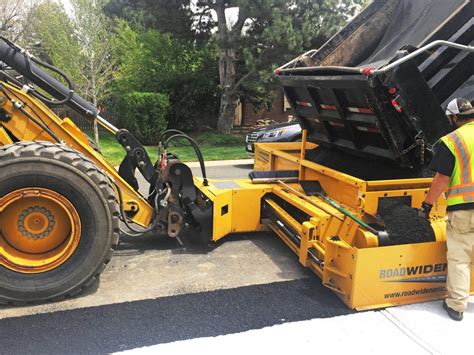 concrete paver attachment for skid steer|skid steer road widener attachment.